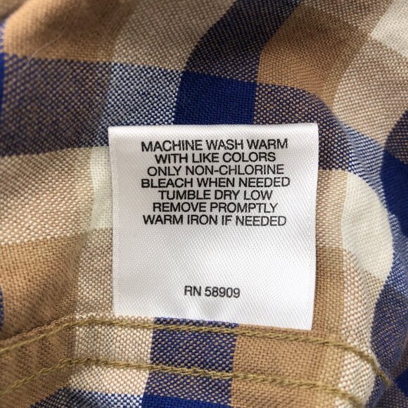 Cremieux Classics, Men's Long Sleeve Shirt Size Medium 100% Cotton New No Tag - Picture 10 of 11